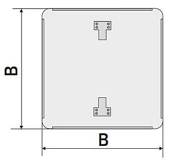 Схема изготовления квадратной подосновы